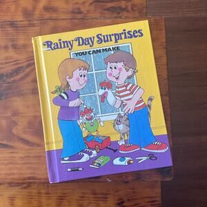 Vintage 1981 Rainy Day Surprises You Can Make Hardcover Book